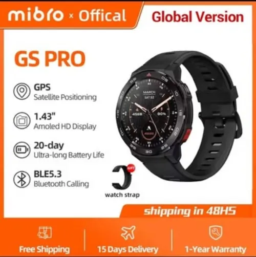 SmartWatch Mibro GS pro