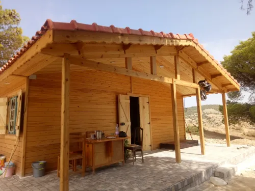 Construction des chalets et bungalow et Kiosque en bois 