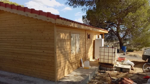 Construction des chalets et bungalow et Kiosque en bois 