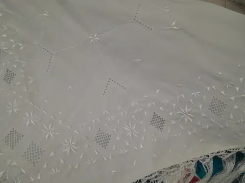 بليطة  غرزة حساب مخدومةبالطبع  شعرة مفتلة بالطبع Echarpe trtionele 