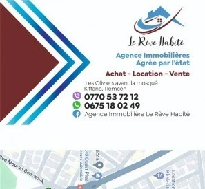 Vente Villa Tlemcen Tlemcen