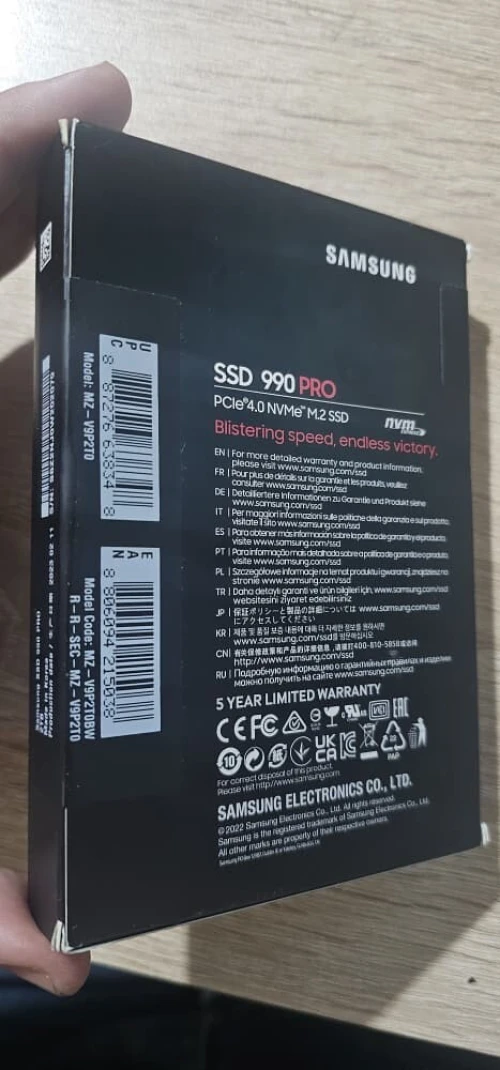 Samsung 990 PRO m2 2TO 7450