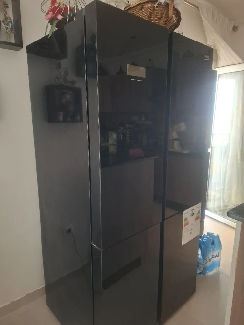 Frigo Beko Noir double portes