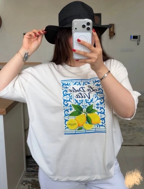 T shirt oversize 100% cotton