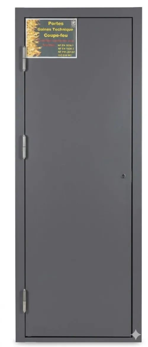 Porte Anti Incendie Conforme au normes international