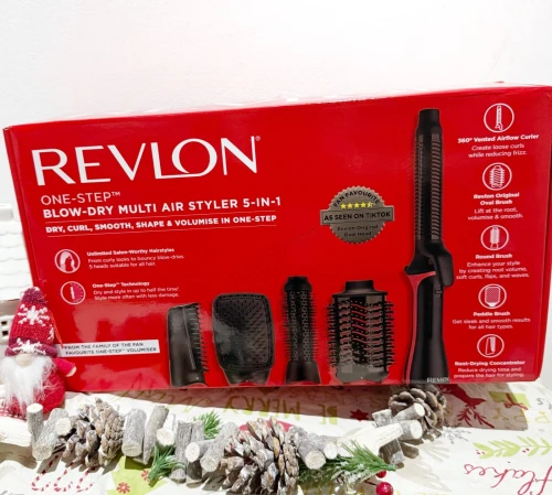 Brosse REVLON ONE-STEP BLOW DRY MULTI AIR STYLER Original 5en1 RVDR5371 et 3en1 RVDR5333