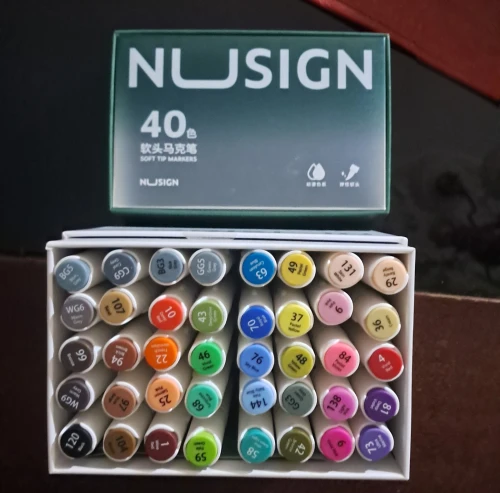 NUSIGN MARKERS [ BOITE DE 40 ] 