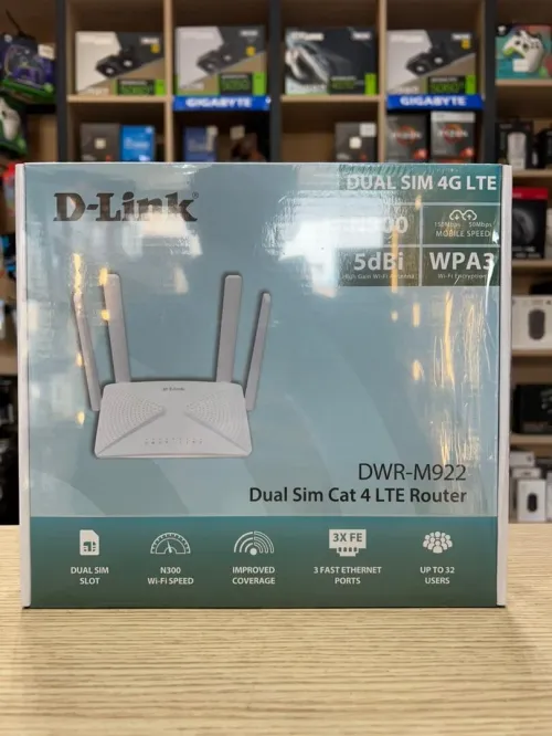 ROUTEUR D LINK DWR M922 4G N300 DUAL SIM