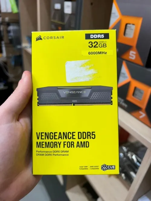 RAM CORSAIR VENGEANCE 16GB 6000MHZ CL36 ( CONFIGURATION UNIQUEMENT )
