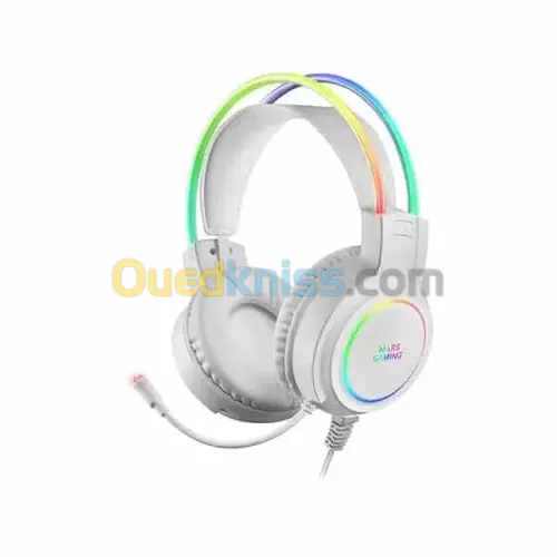 CASQUE MARS GAMING MH W100 WHITE