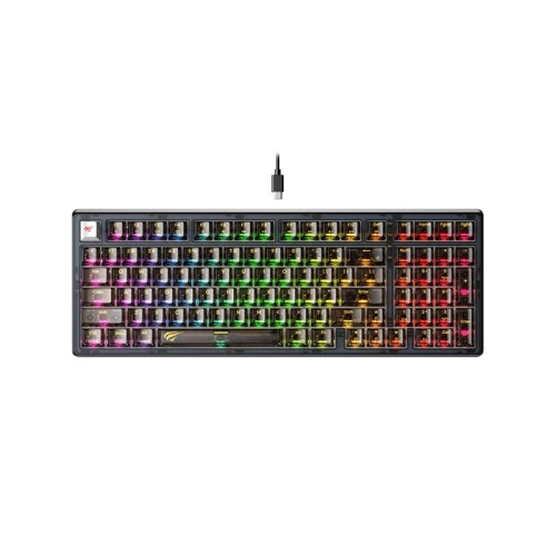 CLAVIER GAMING HAVIT KB875L MECANIQUE (RED SWITCH ) HOT SWAP