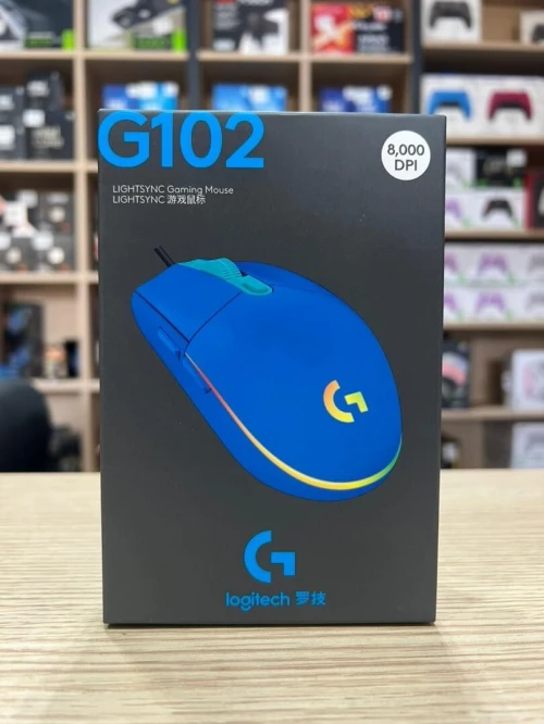 SOURIS LOGITECH G102 LIGHTSYNC BLUE