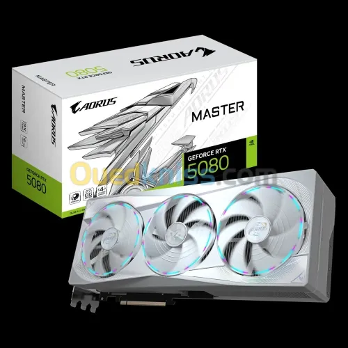 GPU GIGABYTE AORUS MASTER ICE RTX 5080 16GB OC