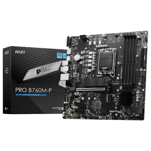 CARTE MERE MSI PRO B760M-P DDR5 ( CONFIGURATION UNIQUEMENT )