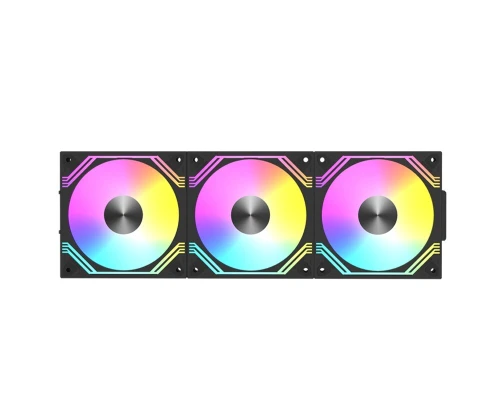 PACK 3XFAN RAIDMAX NVMD120FB BLACK