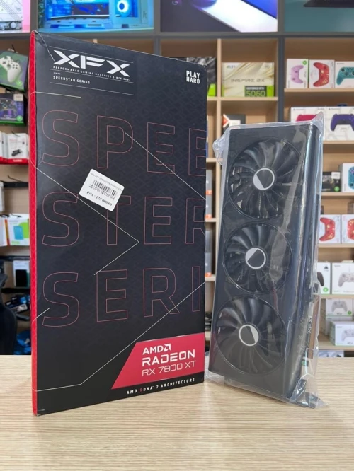 GPU XFX SPEEDSTER RX 7800 XT 16GB BLACK EDITION