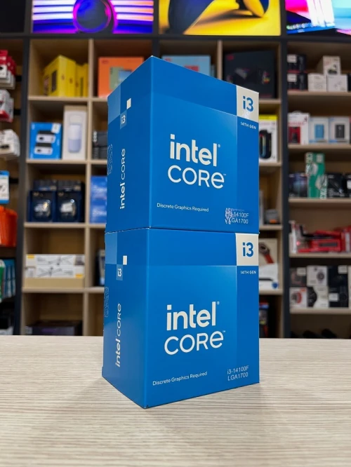 CPU Intel Core I3 14100F BOX (3.5 GHz / 4.7 GHz / 4Cores / 8 Threads / 12 MB Cache )