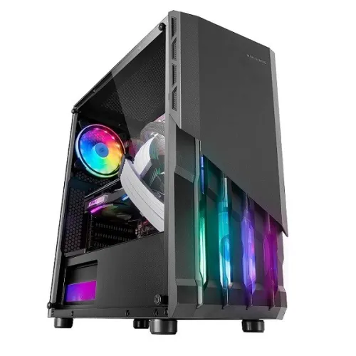BOITIER MARS GAMING MC-X2 BLACK FRGB