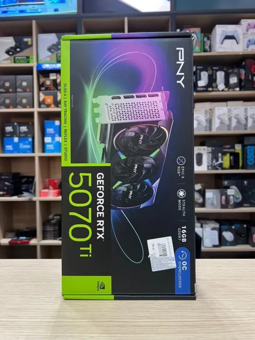 GPU PNY EPIC-X RTX 5070TI 16GB OC RGB