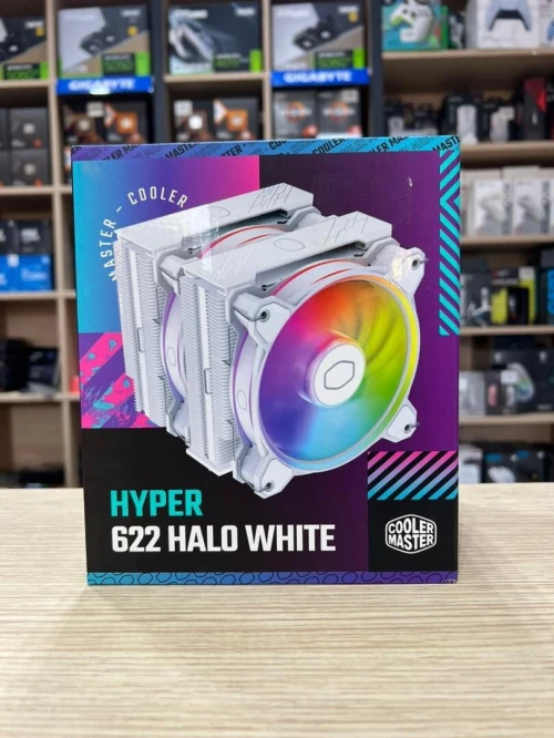 AIRCOOLER COOLER MASTER HYPER 622 HALO WHITE