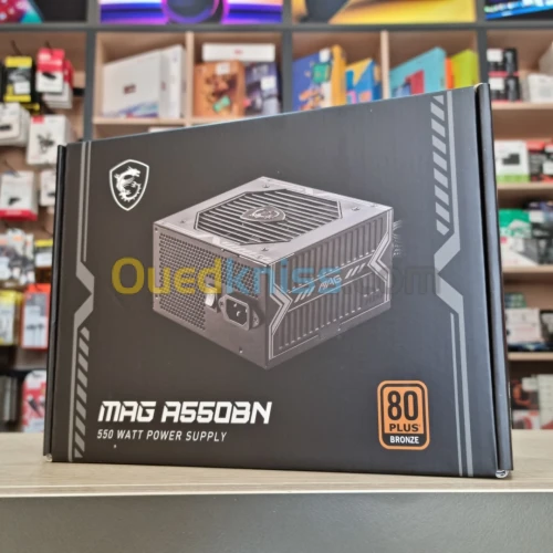 ALIMENTATION MSI MAG A550BN 550W 80+ BRONZE 