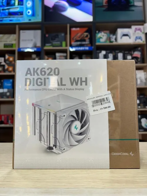 AIRCOOLER DEEPCOOL AK620 DIGITAL WHITE