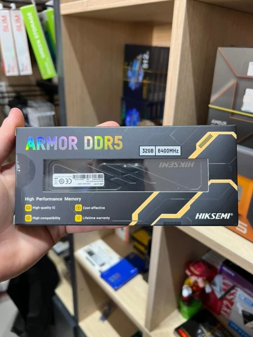 RAM HIKSEMI ARMOR 32GB DDR5 6400MHZ BLACK ( CONFIGURATION UNIQUEMENT )