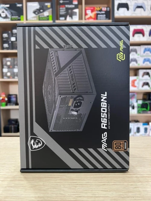 ALIMENTATION MSI MAG A650BNL 650W 80+ BRONZE BLACK
