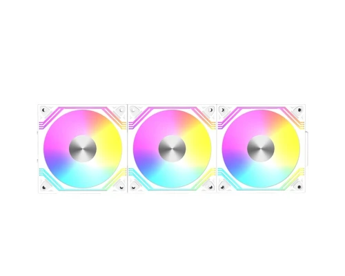 PACK 3XFAN RAIDMAX NVMD120FW WHITE