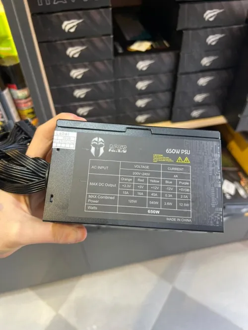 ALIMENTATION ARES 650W 80+ BRONZE
