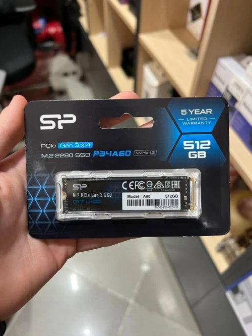 DISQUE SSD NVME SILICON POWER P34A60 512GB GEN3