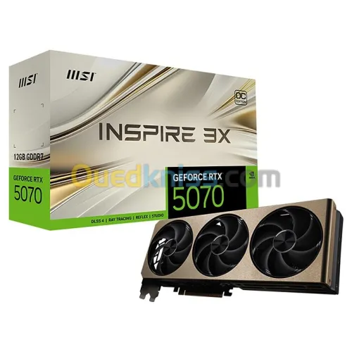 GPU MSI INSPIRE 3X RTX 5070 12GB OC