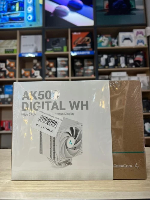AIRCOOLER DEEPCOOL AK500 DIGITAL WHITE