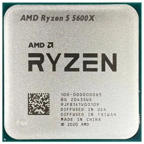 CPU AMD RYZEN 5 5600X TRAY ( 3.7 GHz / 4.6 GHz / 6 Cores / 12 Threads / 32 Mb L3 Cache ) ( CONFIGURATION UNIQUEMENT )