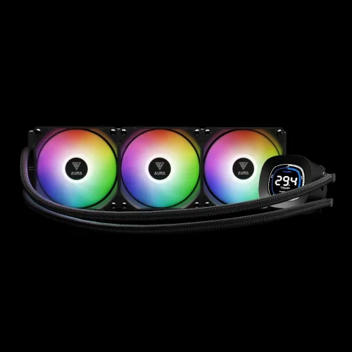 WATERCOOLING GAMDIAS AURA GL360 DIGITAL BLACK