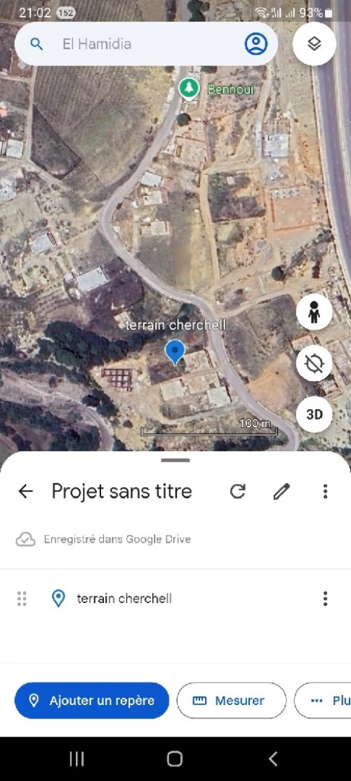 Vente Terrain Tipaza Cherchell