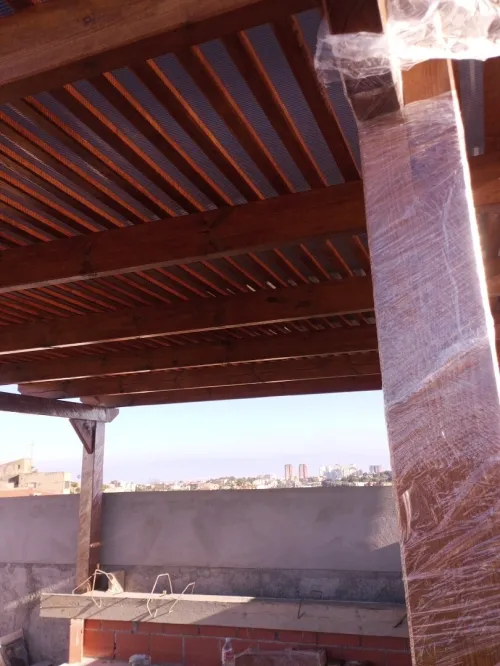 Pergola luxe en bois