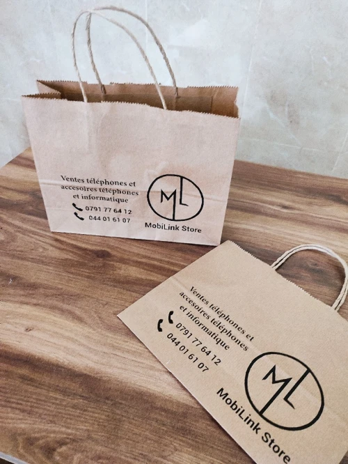 sac en Kraft personnalisé