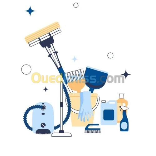 Femme de ménage & entretien au service / société / entreprise de nettoyage ponçage carrelage marbre