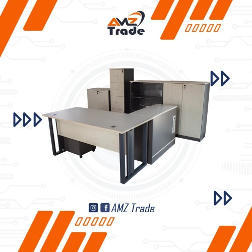 Mobilier de Bureau en Mélamine #Gamme Érable