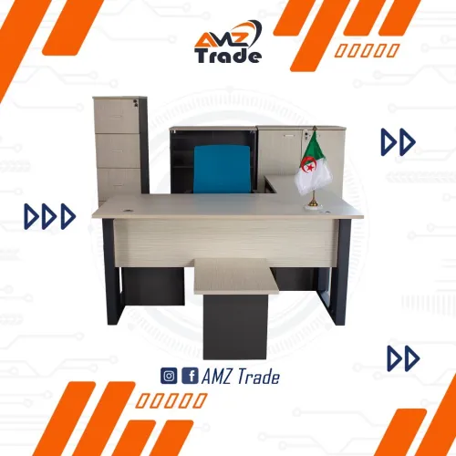 Mobilier de Bureau en Mélamine #Gamme Érable