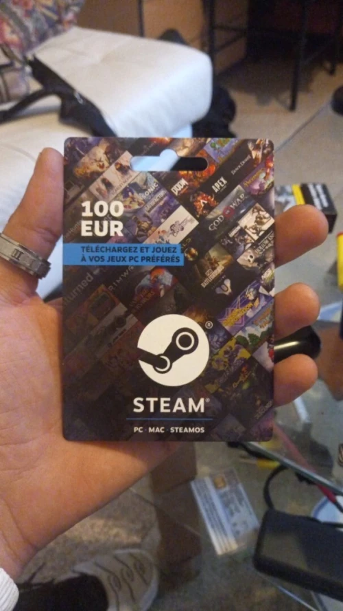 Card steam 100 euro