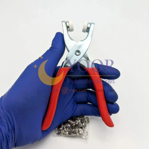 Pince boutons pression 9mm كماشة ازرار الضغط الحديدية