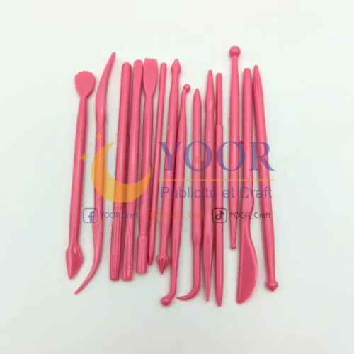 kit outils modelage 14 pcs طقم ادوات نحت