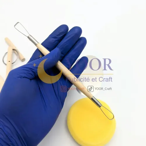 kit outils de sculpture طقم ادوات النحت على الطين