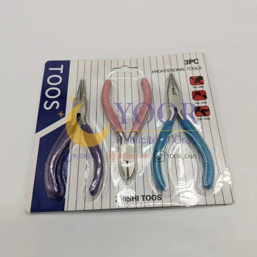 kit pinces 3pcs طقم كماشات