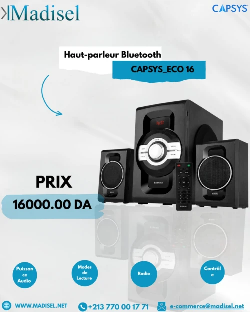 Haut-parleur Bluetooth CAPSYS_ECO 16