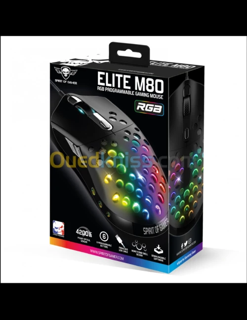 SOURIS SOG ELITE M80 RGB 