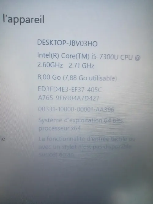 pc hp probook 14 pouce