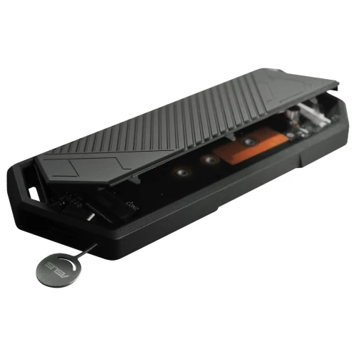 Boîtier Aluminium ASUS ROG STRIX ARION Pour M.2 PCIe NVMe Sur Port USB 3.1 Avec Rétroéclairage RGB 
